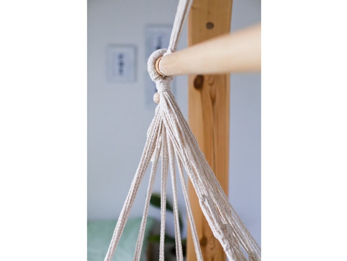 Rope hammock chair