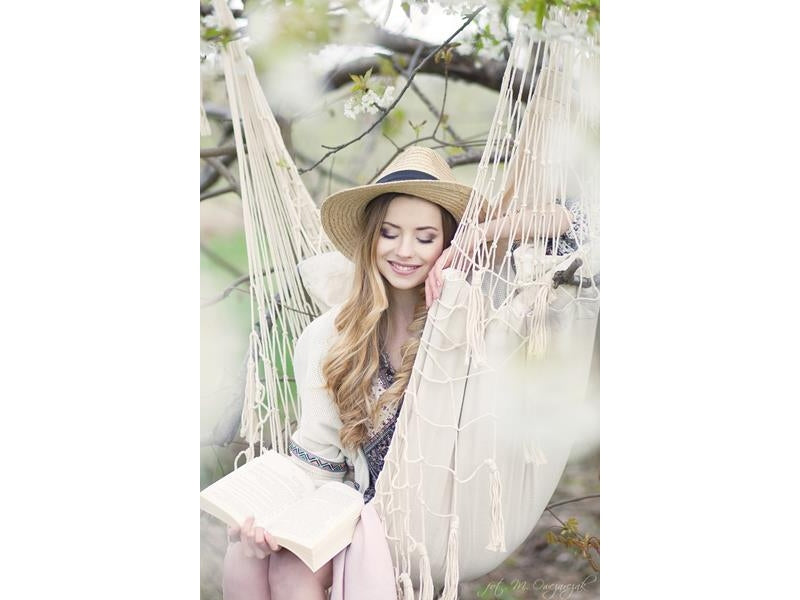 Rope hammock chair