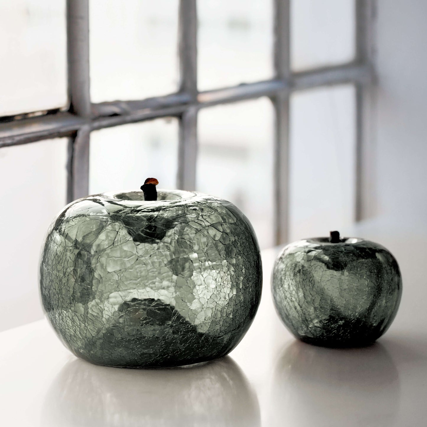 Glasskulptur "Transparences" av Lisa Pappon